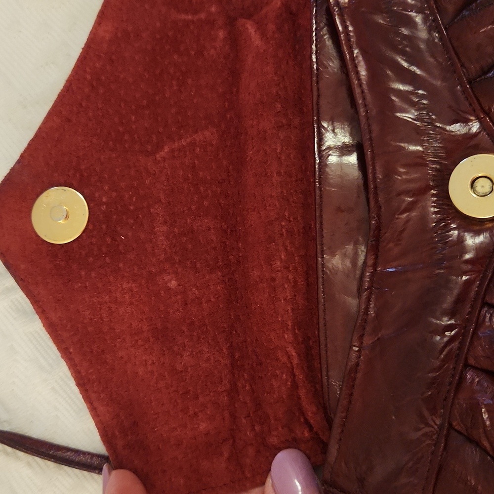 Vintage Eel Skin Shoulder Bag - Picture 3 of 7